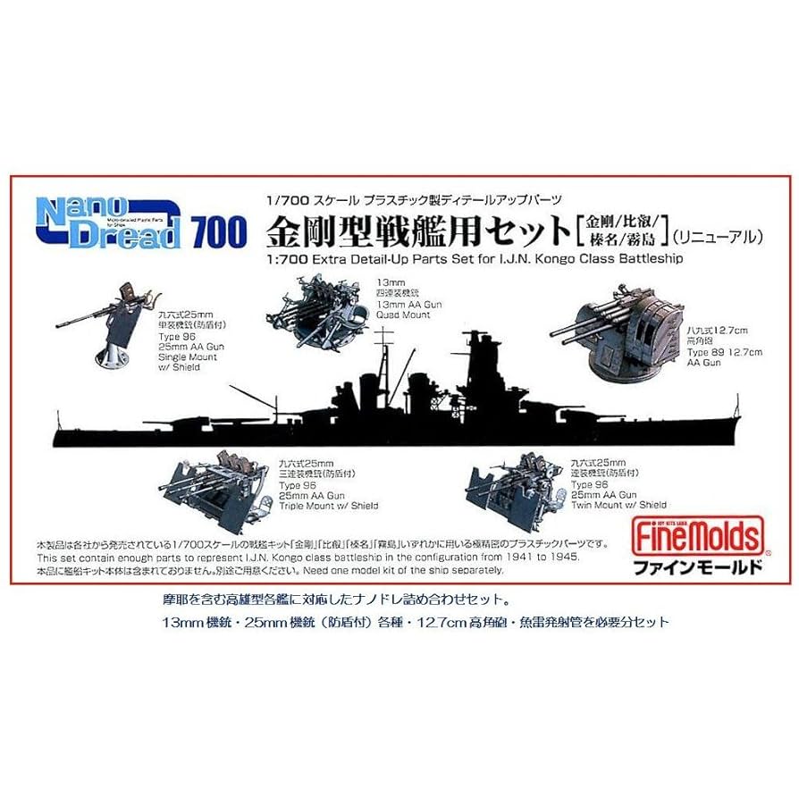 1/700ナノ・ドレッドシリーズ艦船装備セット箱有り、箱無し、計19個まとめ売り Amazon | ファインモールド 1/700 ナノ・ドレッドシリーズ 現用